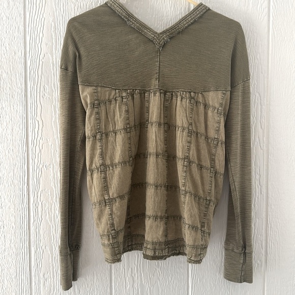 Pilcro by Anthropologie Oversized Henley – Size XXS - Picture 5 of 8
